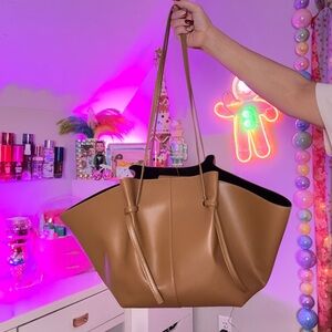 Elegant Tan Tote Bag